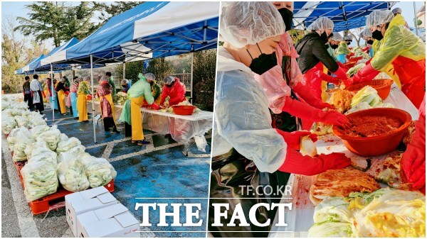 남원시장애인종합복지관이 장애인 및 취약계층 가정에 전달할 동절기 김장 나눔 사업을 진행했다. /남원시장애인종합복지관