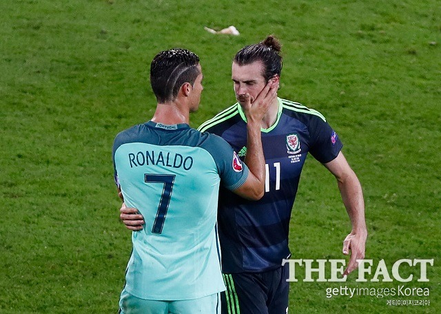 고군분투 베일! 가레스 베일이 7일 열린 UEFA 유로 2016 4강 포르투갈전에서 빼어난 활약을 펼쳤지만 웨일스는 0-2로 졌다. / 리옹 = 게티이미지