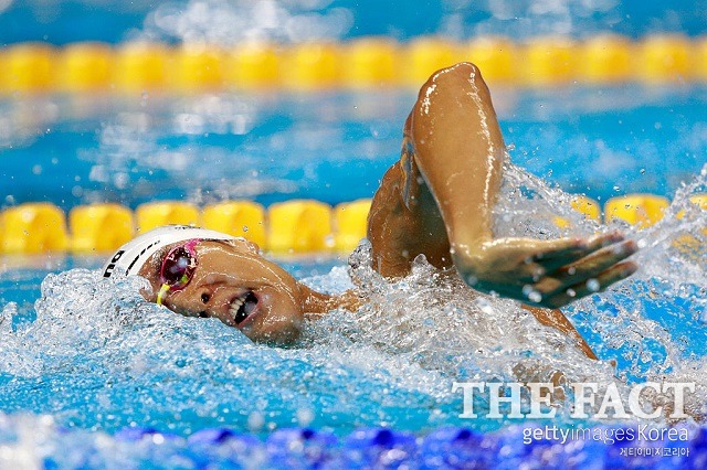 박태환 예선 탈락! 박태환이 10일 열린 2016 리우데자네이루 올림픽 남자 자유형 100m 예선에서 59명 가운데 32위에 머물렀다. / 게티이미지