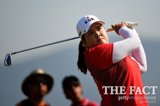 박인비 공동 2위! 박인비가 17일 열린 2016 리우올림픽 여자 골프 1라운드에서 5언더파로 공동 2위에 올랐다. / 리우데자네이루(브라질) = 게티이미지