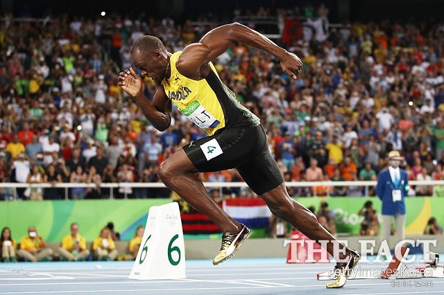 우사인 볼트 2관왕! 우사인 볼트가 19일 마라카낭 올림픽 주경기장에서 열린 2016 리우올림픽 남자 육상 200m 결선에서 금메달을 차지했다. / 리우데자네이루(브라질) = 게티이미지