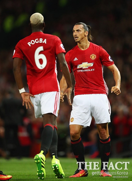 맨유 vs 사우스햄튼 맨유가 20일 올드 트래포드에서 열린 2016~2017시즌 EPL 2라운드 사우스햄튼과 홈 경기에서 2-0으로 승리했다. / 맨체스터(잉글랜드) = 게티이미지