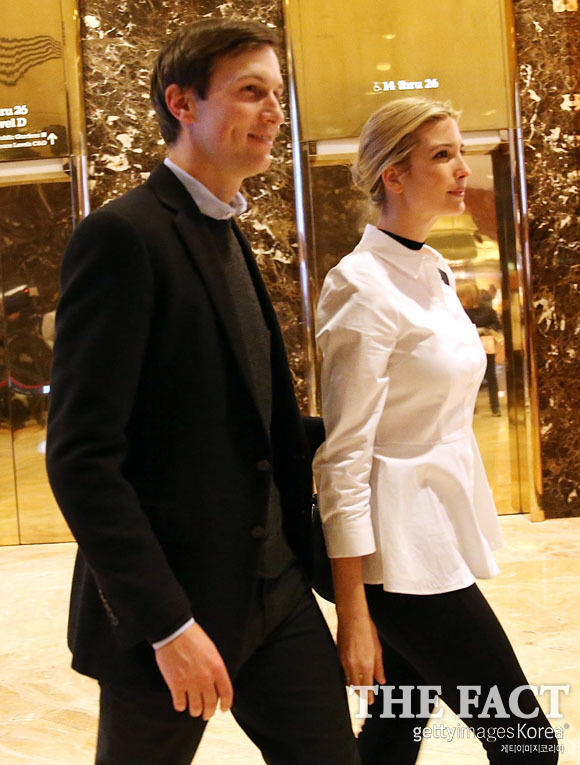 트럼프 사위 쿠슈너 백악관 고문 내정 트럼프 사위 쿠슈너 백악관 고문에 내정됐다./게티이미지