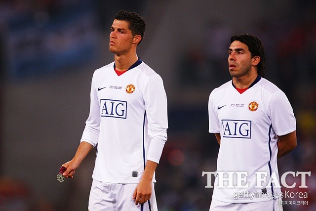 호날두와 테베즈가 다시 맨유 유니폼을 입을까? 맨유의 전설 마이클 캐릭은 올스타 이벤트 경기에 두 사람을 초청했다고 밝혔다. / 게티이미지 제공