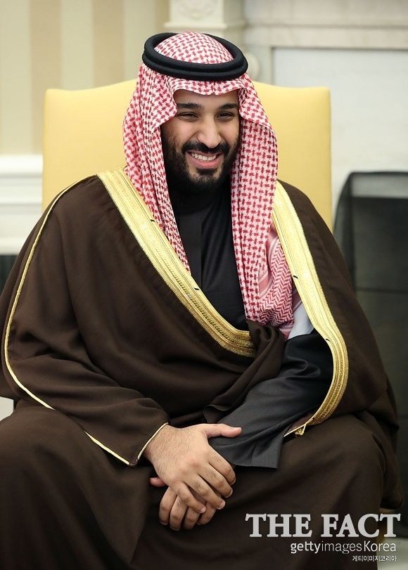 모하마드 빈살만 사우디아라비아 왕세자는 이달 초 왕자와 전현직 장관 40여명을 돈세탁과 부패 혐의 등으로 전격 체포했다. /게티이미지
