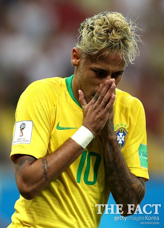 브라질-스위스, 승점 나눠가지다! 네이마르의 부진 속에 브라질은 18일 오전 스위스와 E조 조별리그 1차전에서 1-1 무승부에 그쳤다. /로스토프(러시아)=게티이미지