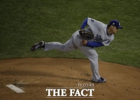  [류현진WS선발] 혼신의 투구 '69', 4.2이닝 5K 6피안타 '교체'