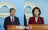  김학용 vs 나경원, '2파전'…내일 한국당 원내대표 경선