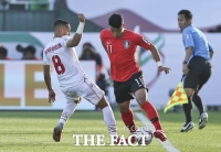  [한국 1-0 바레인] 황희찬 선제골, 전반 1-0 종료...'8강 간다!'