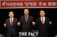  [TF초점]5·18 놓고 맞붙은 한국당 토론회…吳·黃 '공격' 金 '방어'