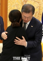  文대통령 '많이 힘드셨죠' 故 김용균 씨 유가족 위로