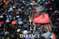  홍콩 주말 시위 13주째 지속…경찰과 긴장감 계속