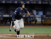  '좌타' 최지만, '좌투' 오클랜드 선발로 벤치 대기...와일드카드 결정전 더그아웃 출발