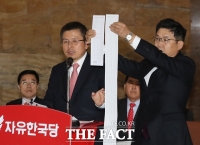  황교안 '연동형 비례대표 선거제 하면 투표용지만 '1.3m''