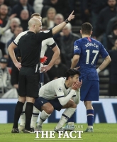  [토트넘 첼시] '발을 든 게 폭력?' 손흥민 VAR 레드카드 '과잉 논란'