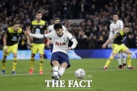 [TF확대경] 토트넘 손흥민, 사우샘프턴 울린 극적 PK결승골
