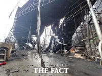  화성 스티로폼 공장서 화재…근로자 40명 대피