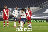  손흥민 EPL 새역사 15호골, 토트넘 역전 결승골 '축포'