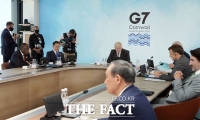  文대통령, G7 확대회의 '기후변화·환경' 세션 선도발언…국제사회 고평가 반영