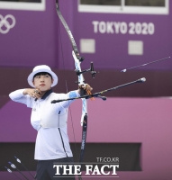  [속보] 양궁 안산, 개인전 금메달 획득…사상 첫 3관왕