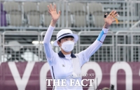  '이제 안산의 시대!' 사상 첫 올림픽 양궁 3관왕 [TF사진관]