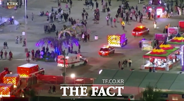 지난 5일(현지시간) 미국 텍사스 휴스턴 NRG파크에서 열린 힙합 스타 트래비스 스콧의 공연 도중 압사 사고가 발생해 최소 8명의 관객이 사망한 것으로 확인됐다. /휴스턴=AP.뉴시스