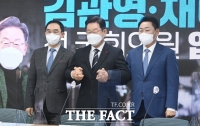  이재명, 김관영 '정치개혁'·채이배 '경제민주화' 주문