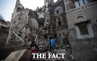  세계 곳곳 폭우로 몸살…무너져 내린 예멘의 유네스코 문화유산 [TF사진관]