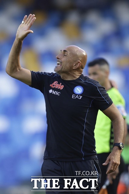 김민재 등 주전들의 결장 이유에 대해 경기 후 3일 만의 출전은 무리라며 로테이션 멤버를 가동했다고 밝힌 나폴리의 루치아노 스팔레티 감독./나폴리=AP.뉴시스