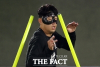  우루과이 대비, 강도 높은 훈련 이어가는 대표팀 [TF사진관]