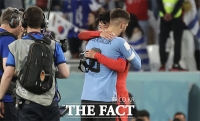  [월드컵 SNS] 토트넘도 흐뭇한 손흥민과 벤탄쿠르의 '진한 포옹'