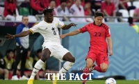  [월드컵 NOW] 가나 살리수 선제골, 한국에 1-0 리드