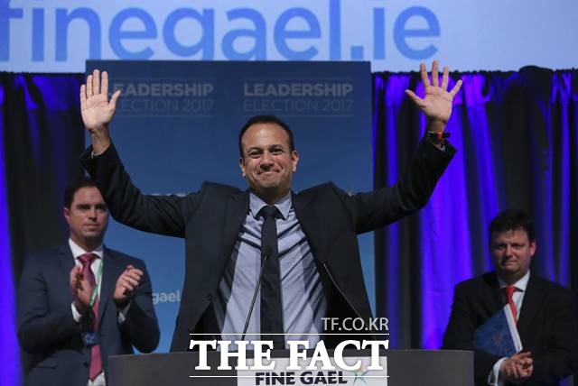 아일랜드 새 총리에 레오 바라드카가 선출됐다. /AP.뉴시스