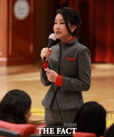  김건희 여사, '서울맹학교' 입학식 참석…