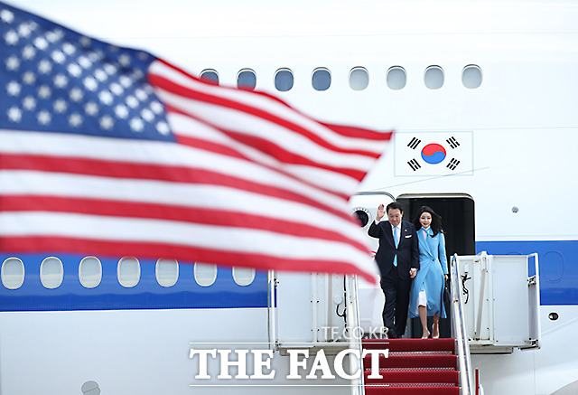4일 전국경제인연합회에 따르면 윤석열 대통령의 미국 방문에 경제사절단으로 참여한 기업들은 미국 기업과의 네트워크를 구축할 기회를 얻은 것을 가장 큰 성과로 꼽았다. /워싱턴=뉴시스