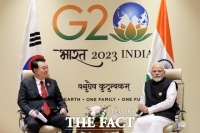  G20 계기 한-인도 정상회담…방산·우주산업·공급망 협력 강화키로