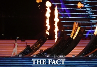  항저우에서 타오르는 아시안게임 성화 [TF사진관]