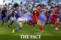  [속보] 일본, 카타르 아시안컵  베트남과 '난타전'...전반 3-2 리드