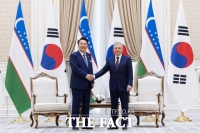  K-고속철, '형제국' 우즈베키스탄에 수출…인프라·광물 협력 강화