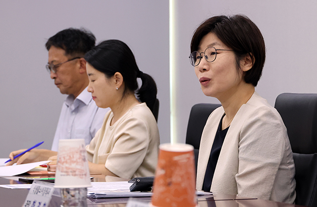 박수진 농림축산식품부 식량정책실장이 2일 세종시 정부세종청사에서 추석 성수품 수급상황 확대점검회의를 주재하고 있다. /뉴시스