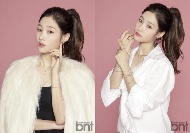 다이어트에 성공한 정채연. 다이아 정채연은 16㎏ 감량 비결을 공개했다. /라뮈샤 제공