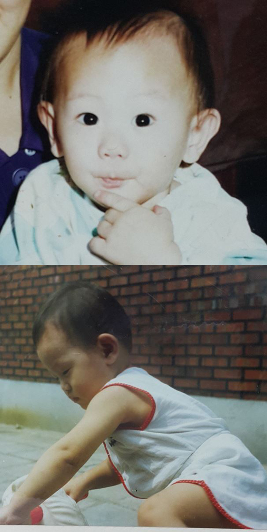 비스트 양요섭이 유년시절 사진을 공개했다. / 양요섭 인스타그램