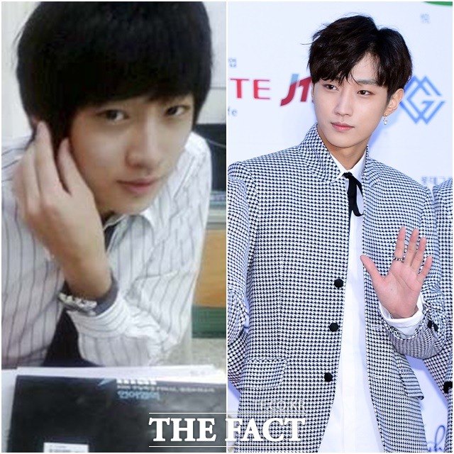 B1A4 리더의 과거가 이 정도!  B1A4 리더 진영의 학창시절 미담이 누리꾼들 사이에서 화제를 모으고 있다. /온라인 커뮤니티, 김슬기 기자