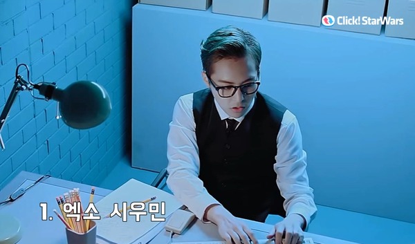 그룹 엑소 시우민이 햄스터를 닮은 외모로 큰 사랑을 받고 있다. 맏형이지만 동안의 외모가 눈길을 끈다. /뮤직비디오 캡처