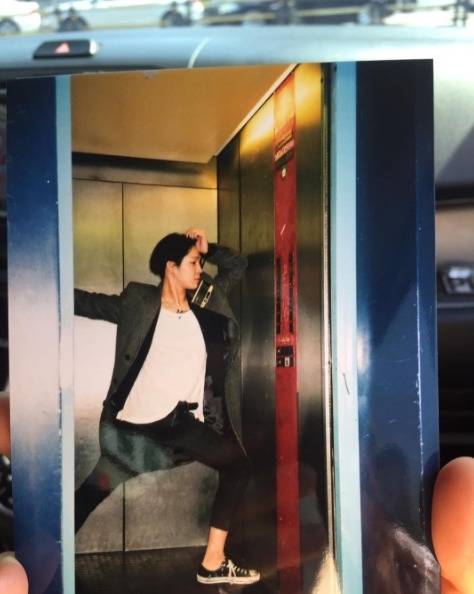 익살스러운 포즈. 밴드 사우스클럽 남태현이 셀카를 공개했다. /남태현 SNS