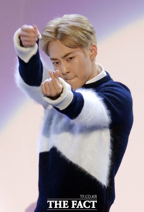 그룹 엑소 맏형 시우민. 6일 시우민은 아이돌 팬덤의 놀이터 클릭스타워즈 개인랭킹 19위에 이름을 올렸다. /임영무 기자