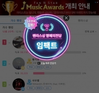  임팩트, '팬앤스타' 라이징스타 5주 연속 1위…'명예의 전당' 입성