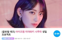  아이즈원 미야와키 사쿠라, 생일 서포트 진행…마감일은?