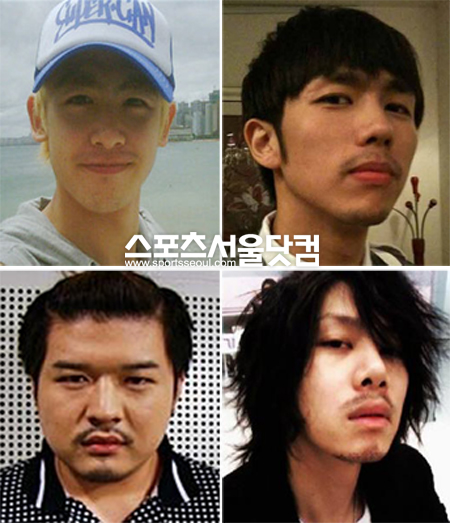 



▲수염이 어울리지 않는 아이돌. 닉쿤, 슬옹, 희철, 신동(왼쪽 위부터 시계방향)   / 사진= 더팩트 DB, 캡쳐