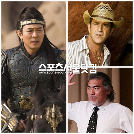 ▲ 사건·사고와 관련된 사망설에 휩싸인 스타들. 좌측부터 시계방향으로이연걸, 멜 깁슨, 나훈아./사진=더팩트DB